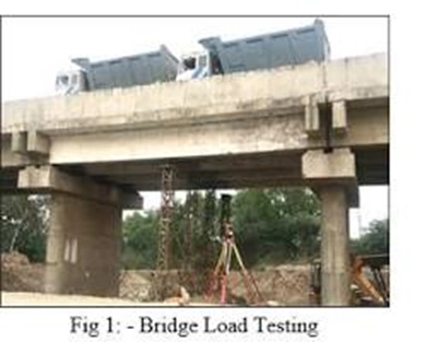 Load Testing of a bridge